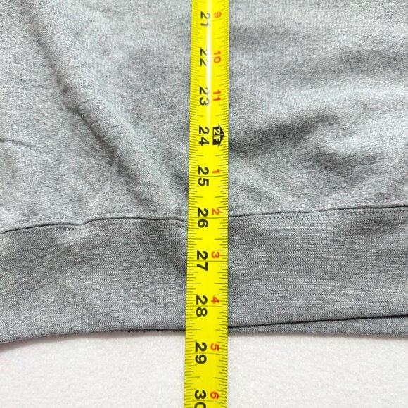 Athletic Works Men's Fleece Gray Crew Sweatshirt L (42-44) Moisture Wicking NWT - Picture 11 of 11